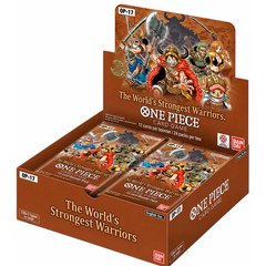 *PRE VENTA* OP17 The World's Strongest Warriors Booster Box