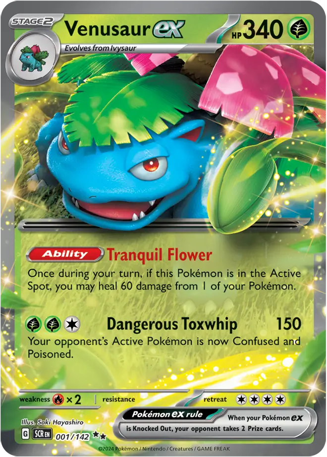 SCR - 1 - Venusaur ex