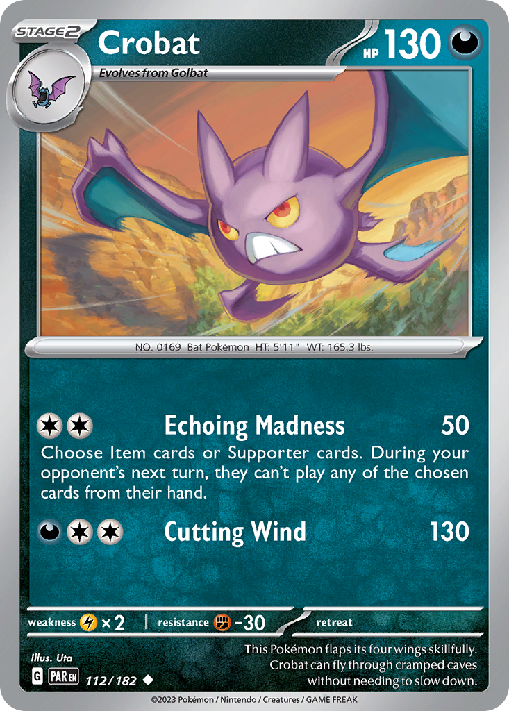 Crobat - 112/182 - Uncommon PORTUGUES