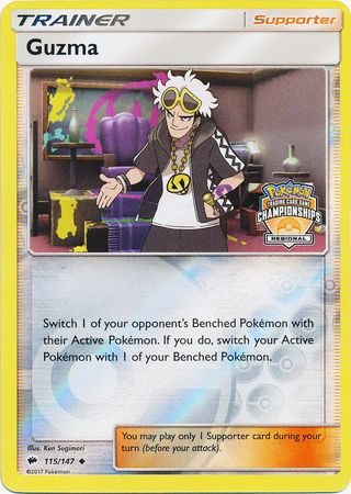 Guzma - 115/147 - Regional Championship Promo