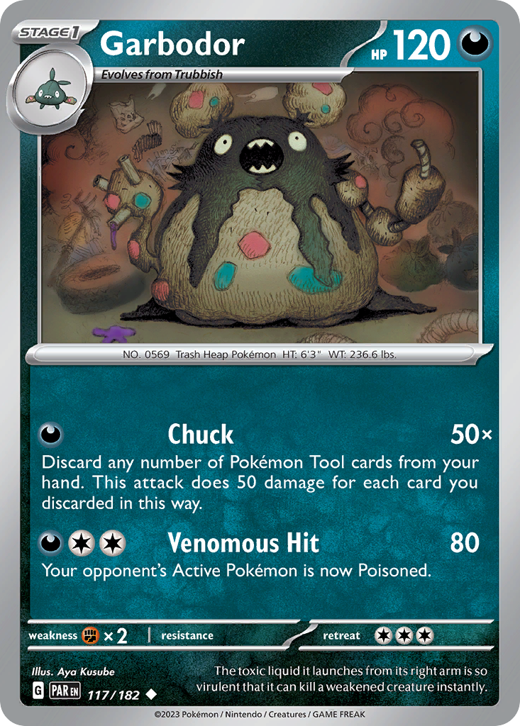 Garbodor - 117/182 - Uncommon PORTUGUES