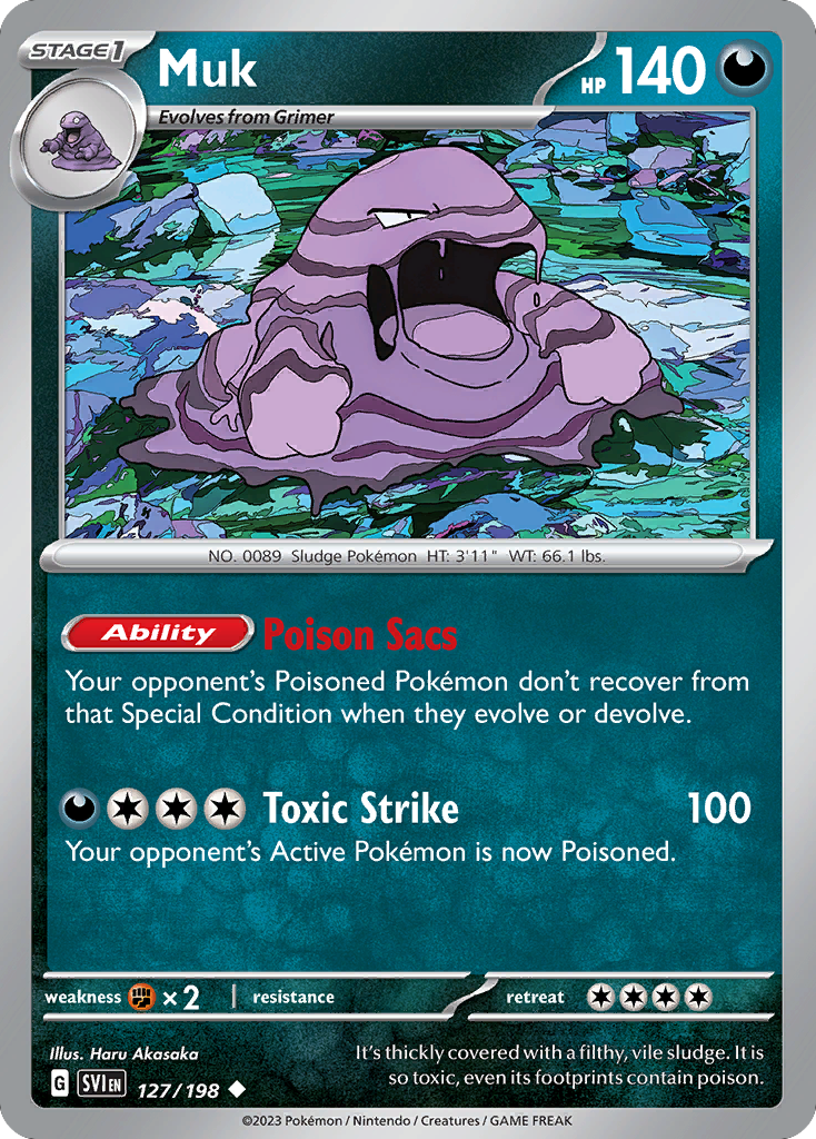 Muk - 127/198 - Uncommon ESPAÑOL