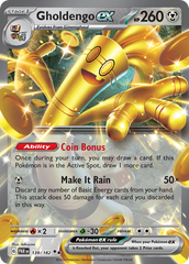Gholdengo ex - 139/182 - Ultra Rare PORTUGUES