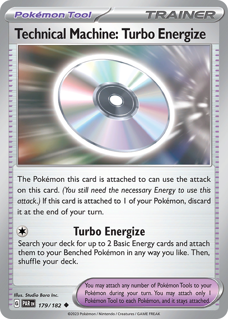 Technical Machine: Turbo Energize - 179/182 - Uncommon PORTUGUES