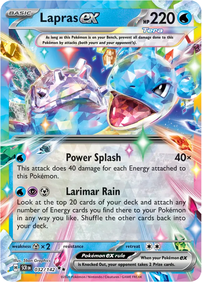 SCR - 32 - Lapras ex