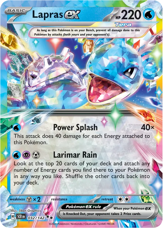 SCR - 32 - Lapras ex