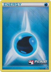Water Energy - 107/114 - Play! Pokemon Promo ESPAÑOL