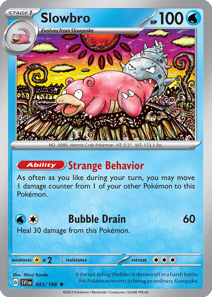 Slowbro - 43/198 - Rare ESPAÑOL