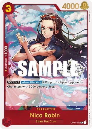 Nico Robin - OP01-017 Store Championship