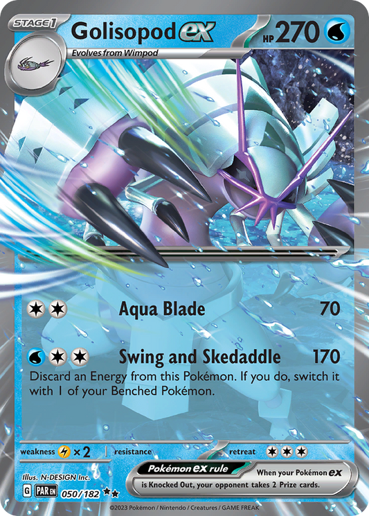 Golisopod ex - 50/182 - Ultra Rare PORTUGUES