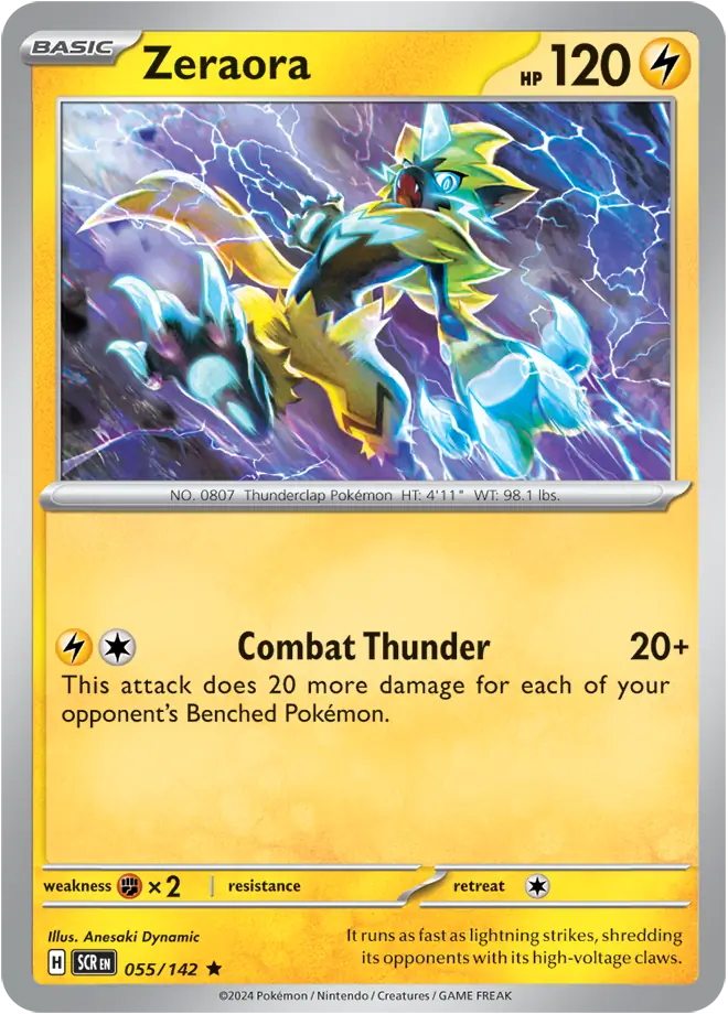 SCR - 55 - Zeraora