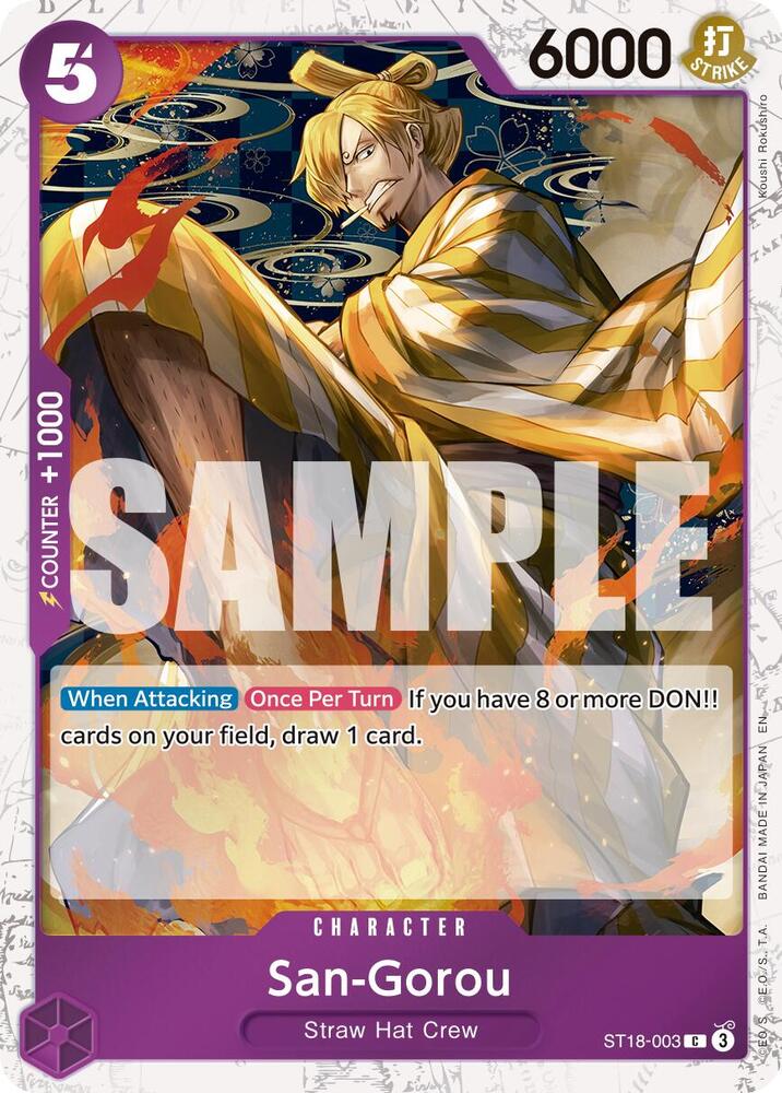 San-Gorou (Pirate Foil) - (PRB-02)