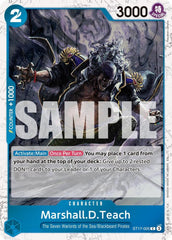 Marshall.D.Teach - ST17-005 (Pirate Foil) -(PRB-02)