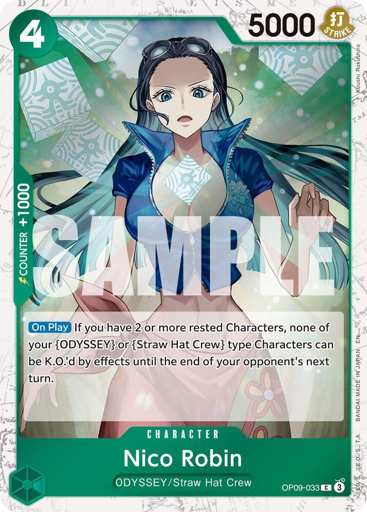 Nico Robin - OP09-033 (Pirate Foil) - (PRB-02)
