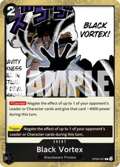 Black Vortex (Pirate Foil) - (PRB-02)