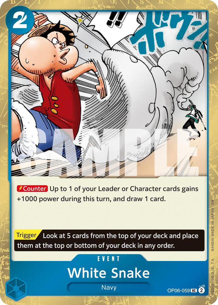 White Snake (Pirate Foil) - (PRB-02)
