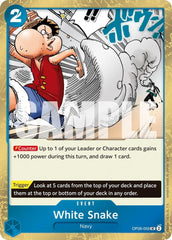 White Snake (Pirate Foil) - (PRB-02)