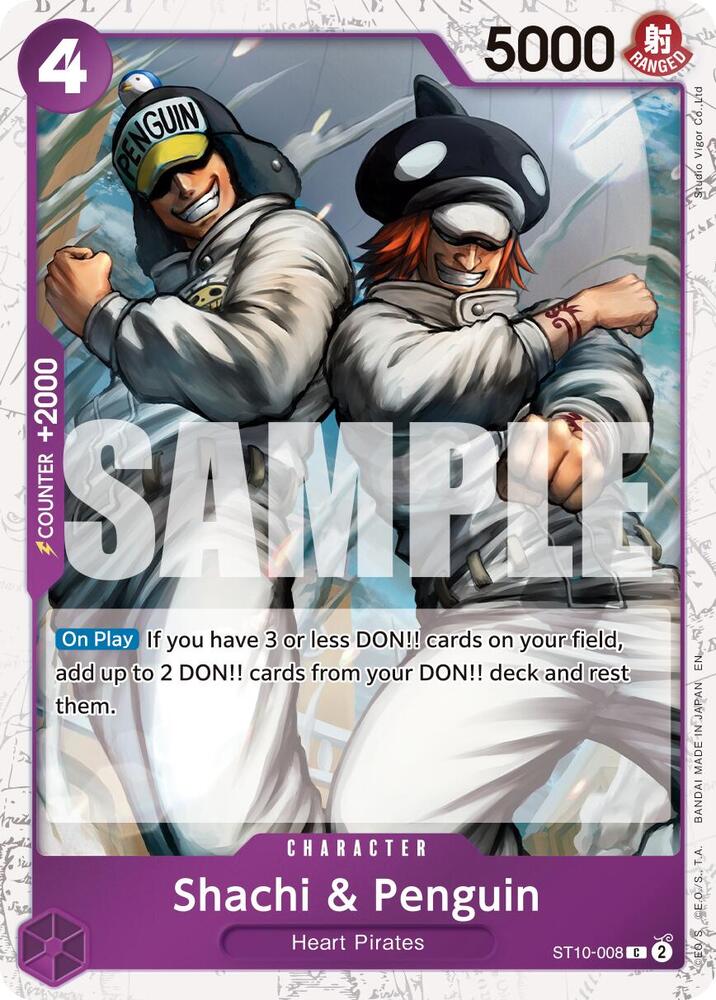 Shachi & Penguin (Pirate Foil) - (PRB-02)