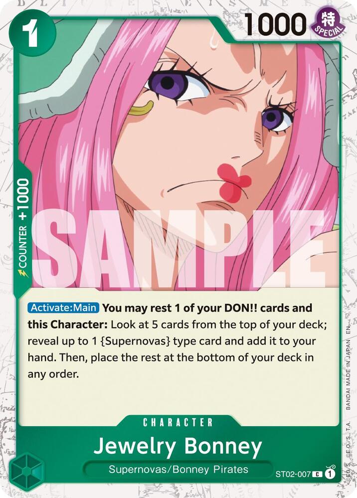 Jewelry Bonney - ST02-007 (Pirate Foil) - (PRB-02)
