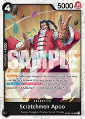 Scratchmen Apoo - OP08-087 (Pirate Foil) - (PRB-02)