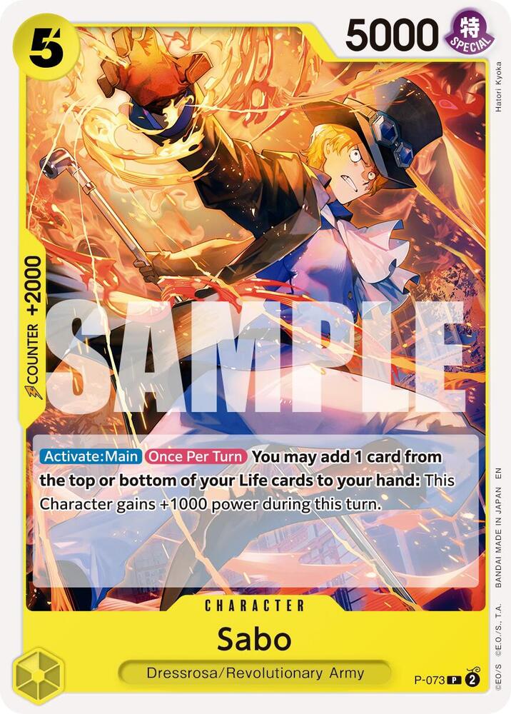 Sabo - P-073 (Pirate Foil) - (PRB-02)