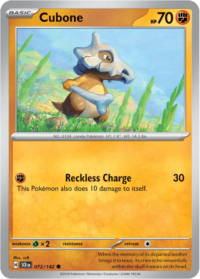 SCR - 72 - Cubone