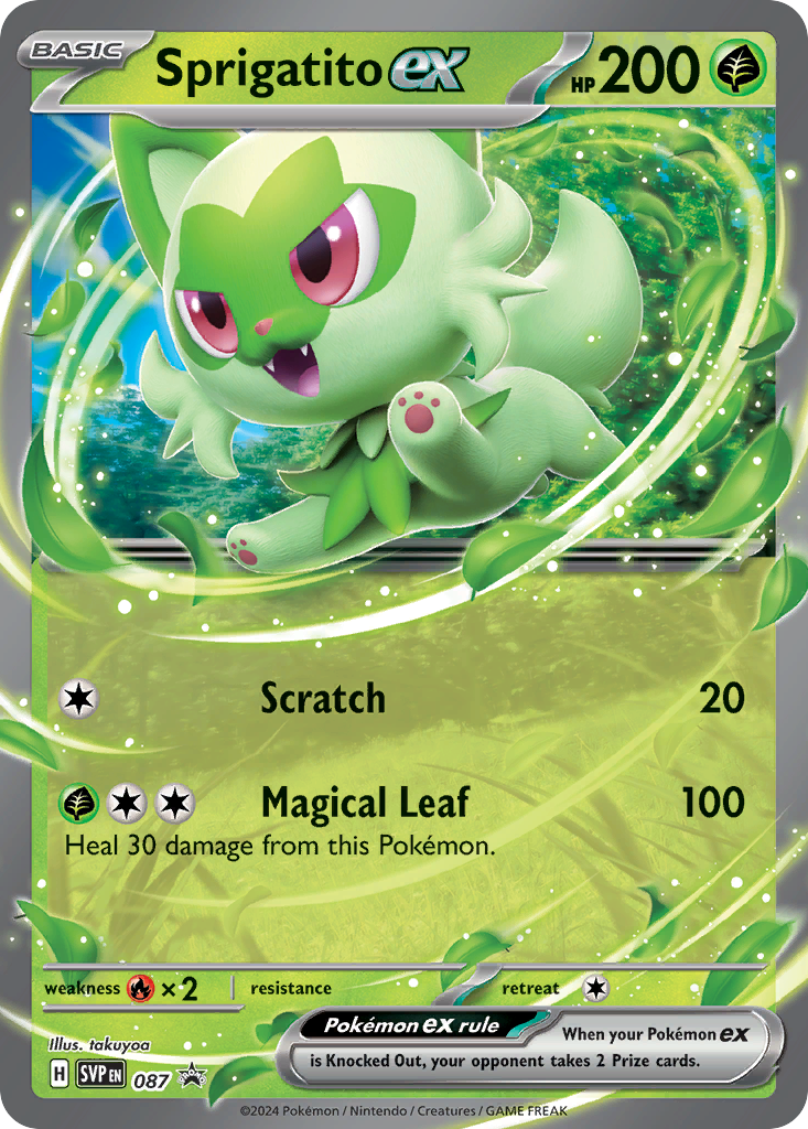 Sprigatito Ex - SVP087