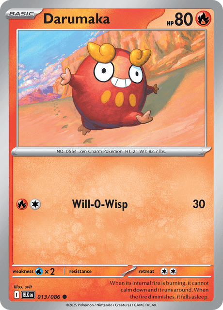 BLK - 13 - Darumaka - Common