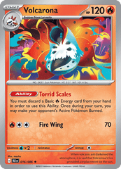BLK - 16 - Volcarona - Rare