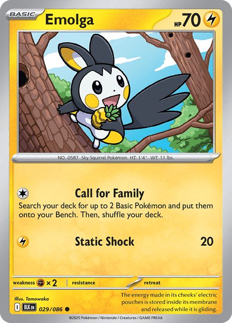 BLK - 29 - Emolga - Common