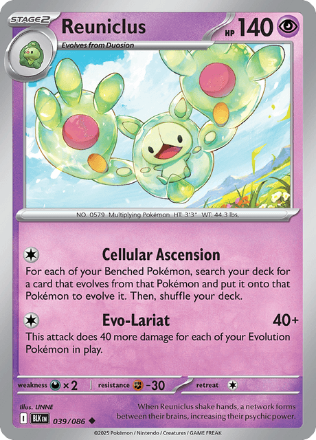 BLK - 39 - Reuniclus - Uncommon
