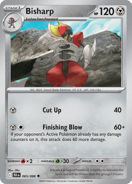 BLK - 65 - Bisharp - Uncommon