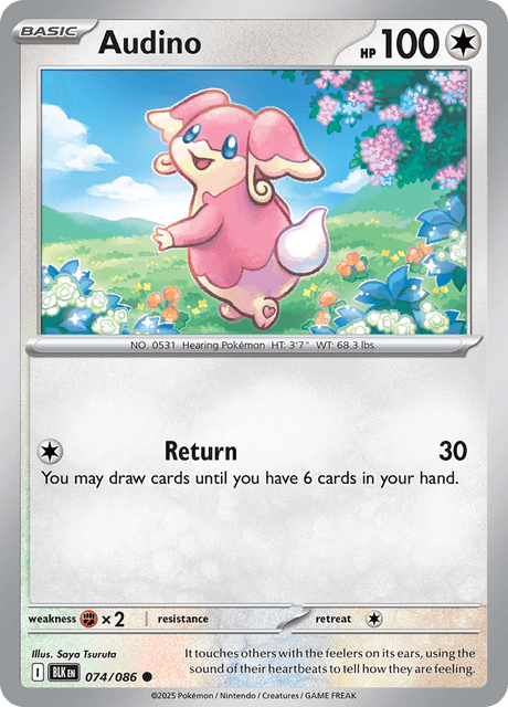 BLK - 74 - Audino - Common