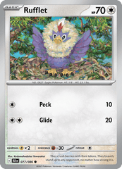 BLK - 77 - Rufflet - Common