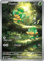 BLK - 89 - Pansage - Art Rare