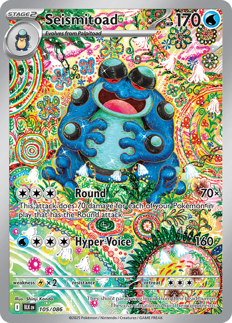 BLK - 105 - Seismitoad - Art Rare