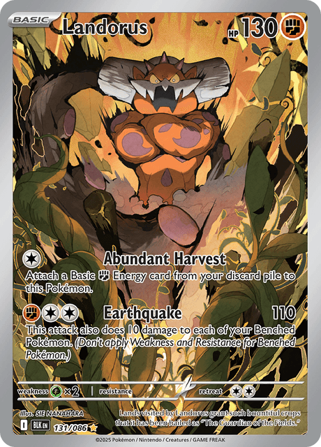 BLK - 131 - Landorus - Art Rare