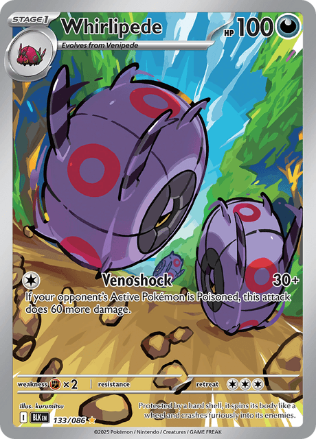 BLK - 133 - Whirlipede - Art Rare