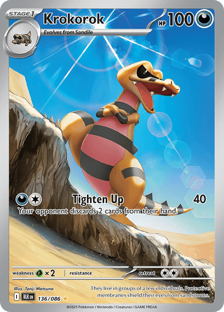 BLK - 136 - Krokorok - Art Rare