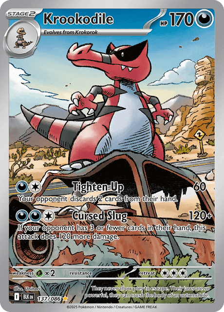 BLK - 137 - Krookodile - Art Rare