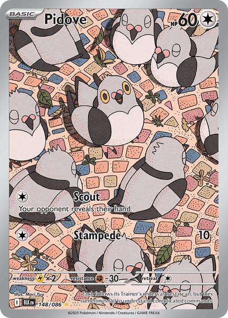 BLK - 148 - Pidove - Art Rare