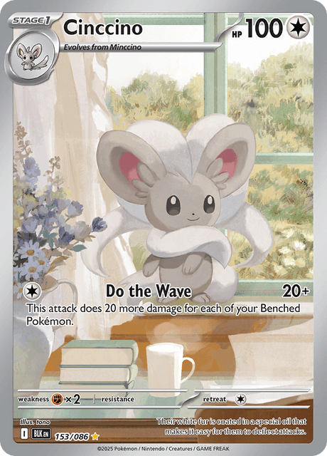BLK - 153 - Cinccino - Art Rare