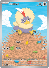 BLK - 154 - Rufflet - Art Rare