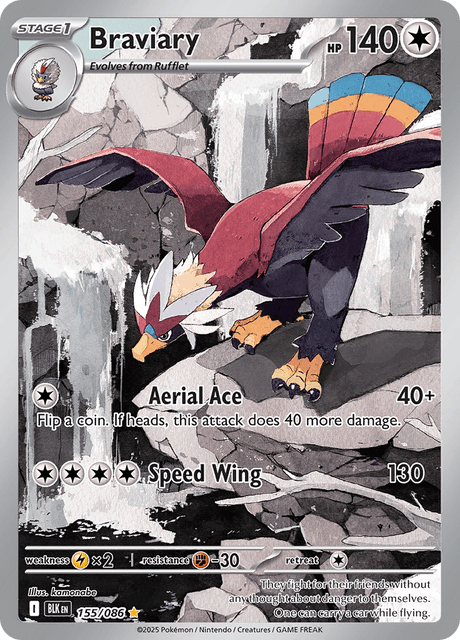 BLK - 155 - Braviary - Art Rare