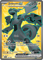 BLK - 158 - Zekrom ex - Ultra Rare
