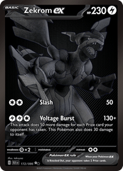 BLK - 172 - Zekrom ex - Secret Rare