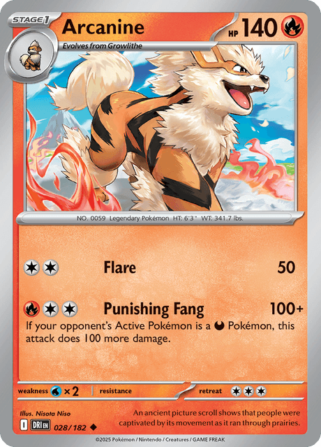 DRI - 28 - Arcanine - RStage 1