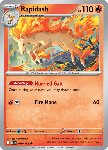 DRI - 30 - Rapidash - RStage 1