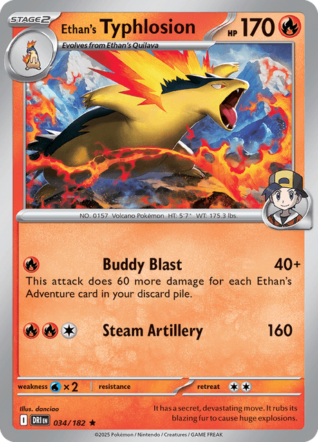 DRI - 34 - Ethan's Typhlosion - RStage 2