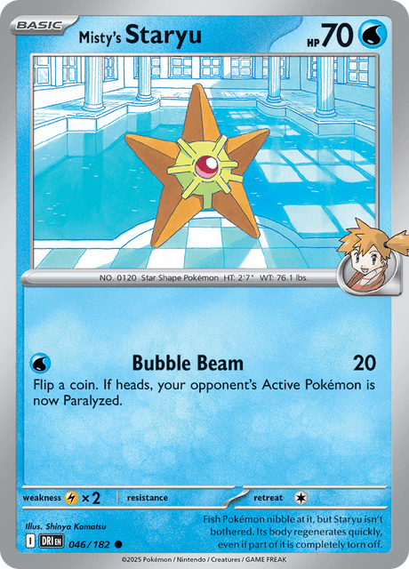 DRI - 46 - Misty's Staryu - WBasic